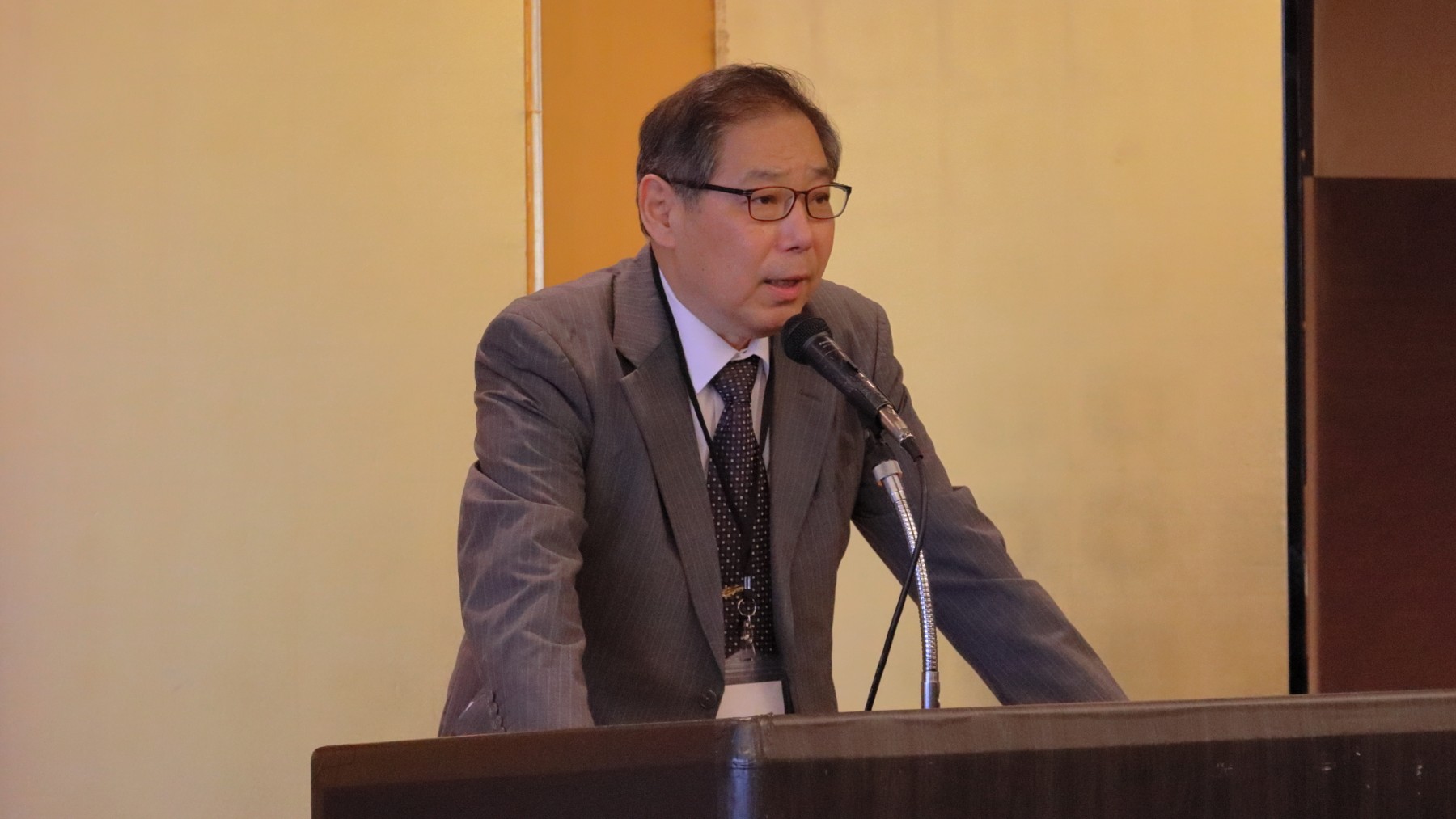 総会・懇親会でのご挨拶